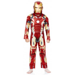 Карнавальный детский костюм Marvel Iron Man возраст 7-8 лет