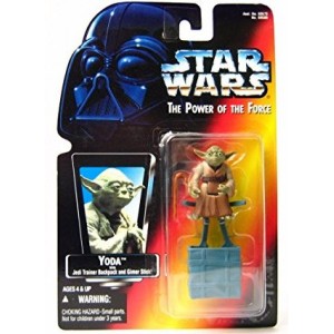 Фигурка Star Wars Yoda with Trainer Backpack and Gimer Stick серии: Power of the Force