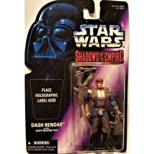 Фигурка Star Wars Dash Rendar with Heavy Weapons Pack из серии: Shadows of the Empire