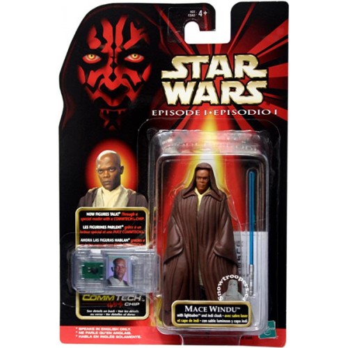 Фигурка Star Wars Mace Windu With Lightsaber and Jedi Cloak серии
