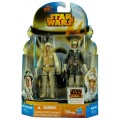 Фигурки Star Wars Luke Skywalker and Han Solo из серии: Mission Series