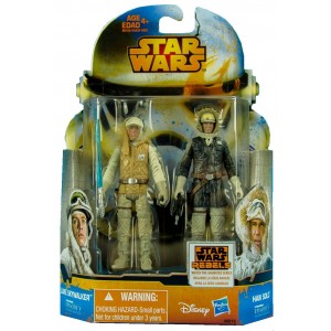 Фигурки Star Wars Luke Skywalker and Han Solo из серии: Mission Series