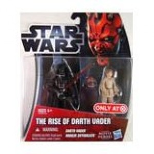 Фигурки Star Wars Darth Vader+Anakin Skywalker из серии: The Rise Of Darth Vader