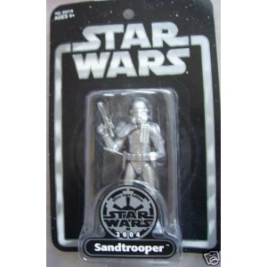 Фигурка Star Wars Sandtrooper из серии: Saga 2004 Exclusive Silver 