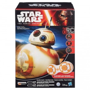 Интерактивный радиоуправляемый дроид Star Wars The Force Awakens BB-8 со звуковыми эффектами
