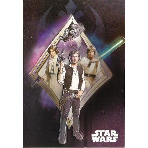 Поздравительная открытка Star Wars Heroes