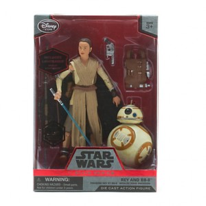 Фигурка Star Wars The Force Awakens Rey with Lightsaber and BB-8 серии Elite Die-Cast 