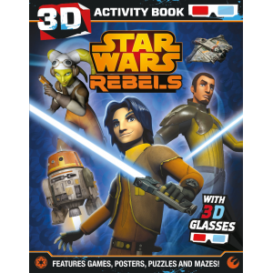 Книга для детей Star Wars Rebels 3D Activity Book