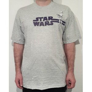 Футболка Star Wars Battle Droid Grey размер Large