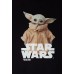 Футболка Star Wars The Mandalorian Baby Yoda Black размер Large