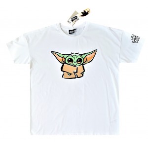 Футболка Star Wars The Mandalorian Baby Yoda Organic размер Large