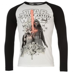 Футболка Star Wars The Force Awakens Dark Side Long sleeves размер Medium