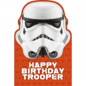 Поздравительная открытка Star Wars Stormtrooper