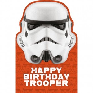 Поздравительная открытка Star Wars Stormtrooper