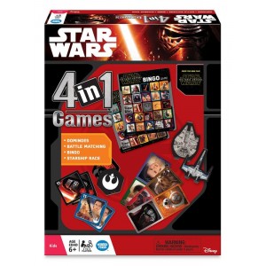 Настольная игра Star Wars The Force Awakens 4 in 1